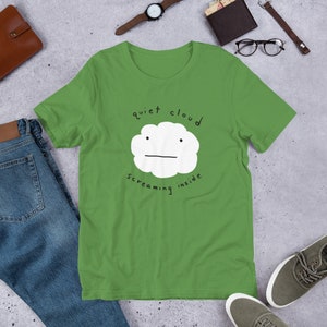 Quiet Cloud Screaming Inside Short-Sleeve Unisex T-Shirt S-4X image 7