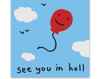 See You in Hell sticker