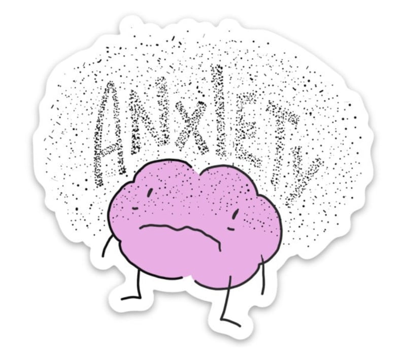 Anxiety sticker image 1