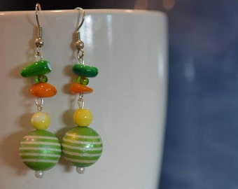 4th pair of Lorraine's Earrings in the Summer Series
