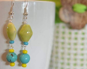 6th pair of Lorraine's Earrings in the Summer Series