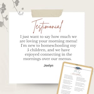 Classical Morning Menu: U.S. History FULL YEAR CC Cycle 3 Morning Time Homeschool Charlotte Mason Poetry Scripture image 7