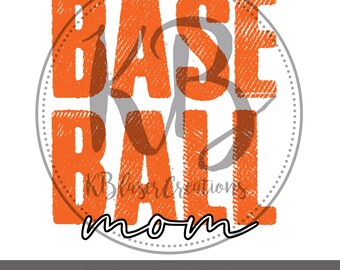 Baseball Mom PNG Sublimation Design Download, Baseball MomBaseball PNG, sport png, Baseball game png, sublimate designs download