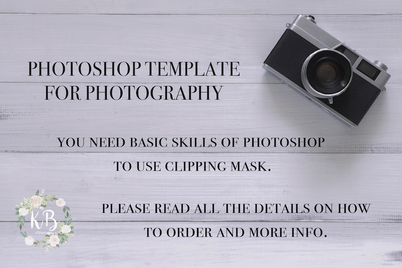 7X5 Photography Session Coupon Card Template Etsy UK