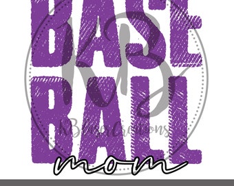 Baseball Mom PNG Sublimation Design Download, Baseball MomBaseball PNG, sport png, Baseball game png, sublimate designs download