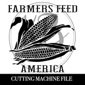 Farmers Feed America , SVG, Digital Cut File, PNG, For Cutting Machine, SVG, Downloadable File, Farm