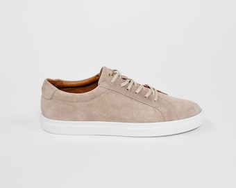 Elegant Sigaro Tan Suede Shoes | Calfskin Leather Lining | HANDMADE | ( Summer Walks Oliver Cabell KOIO CP Old Money )