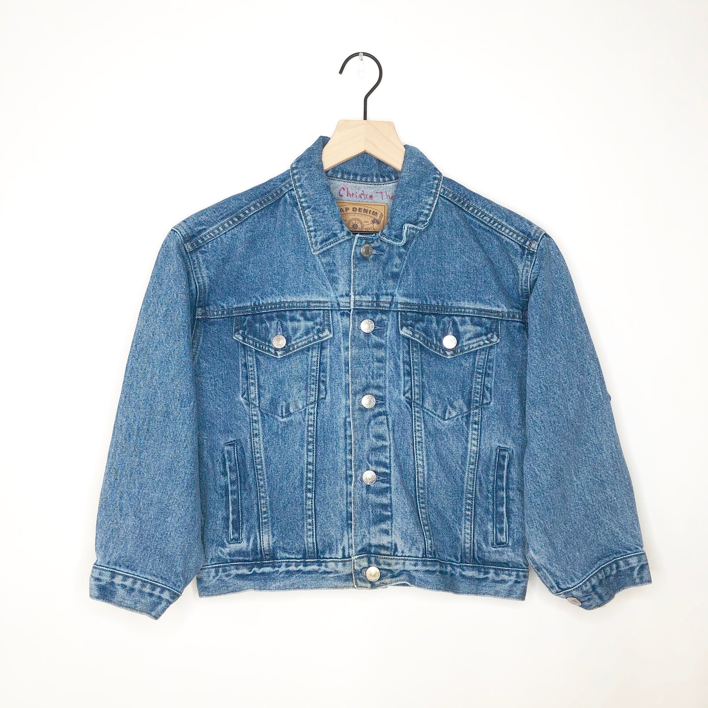Vintage Gap Denim Jacket 90s Medium 