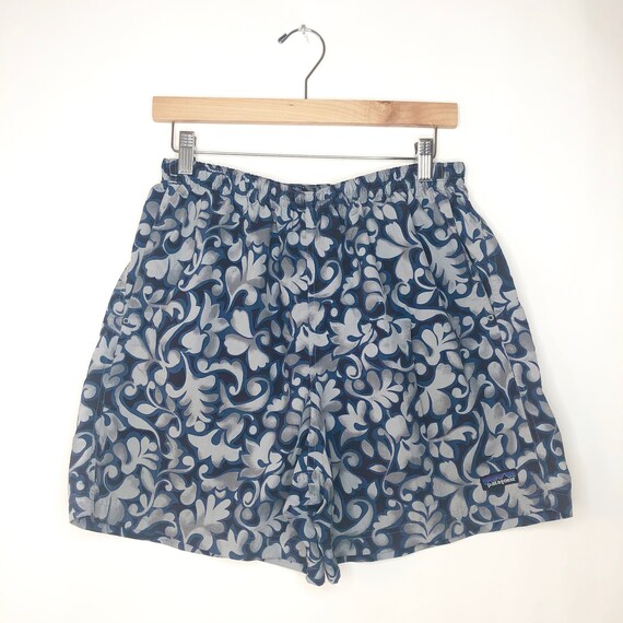 Vintage Patagonia Baggies Shorts Floral Print Swim