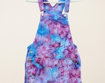Small Ice dye, Tie dye Overalls