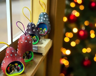 Gourd Nativity Christmas Ornament Made in Peru