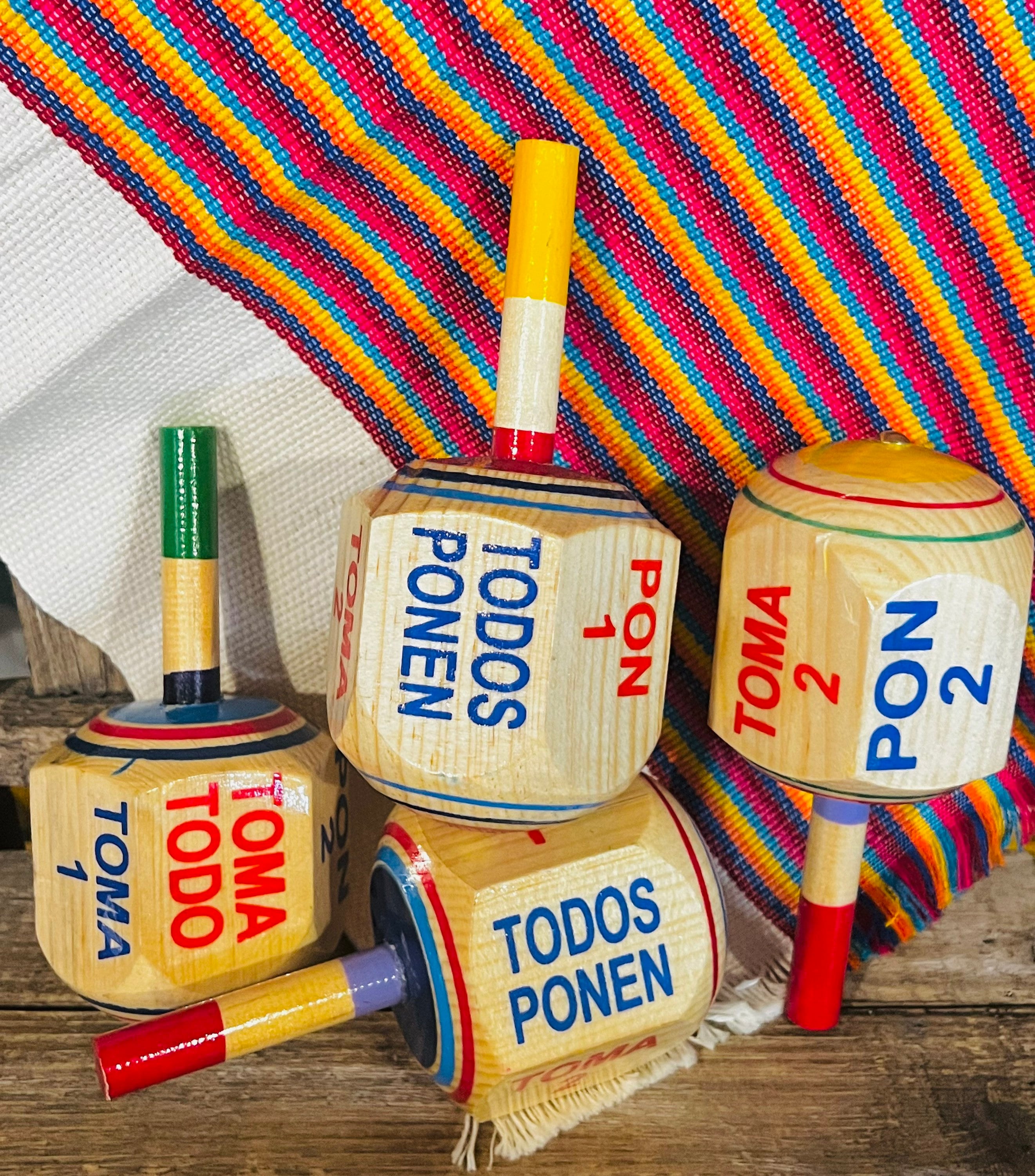 Toma Todo Juego Jumbo Spinning Pirinola