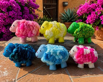 Crafty Sheep plushie  | Borreguito Borreguito