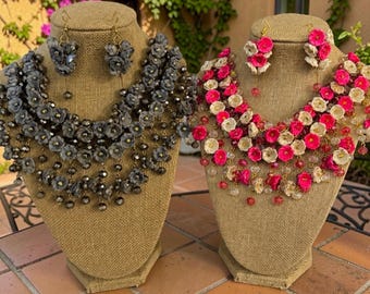 Palma Cleopatra Necklace Set with Earrings