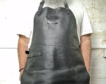 High Grade Leather Craft Work Apron