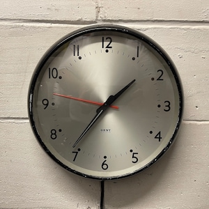 1960s GENTS Of Leicester Electric Factory Clock