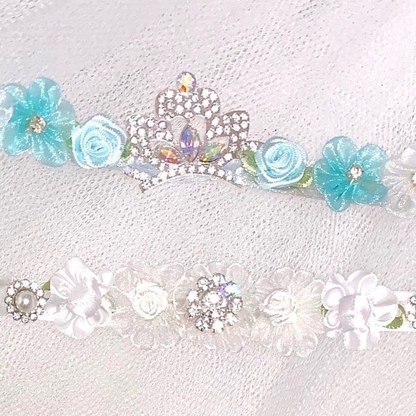 Cinderella Collection - Limited Edition - BUNFUN™ Flower Wreath Garland for your Ballet Bun