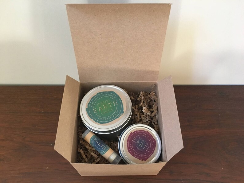 Candle Beauty Gift Set Natural Soy Candle Salve Balm Lip Etsy Singapore