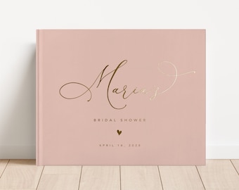 Bridal Shower Guest Book. Bridal Shower Ideas. From Miss to Mrs. Bridal Shower Gift. Bridal Shower Memory Book. Letters To The Bride. DH1F