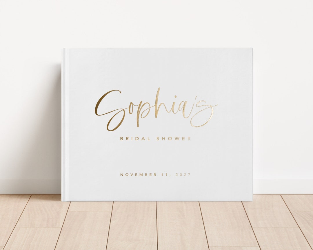 Bridal Shower Guest Book. Bridal Shower Ideas. From Miss to Mrs. Bridal