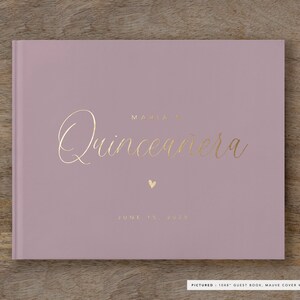 Quinceañera Guest Book. Sweet 15 Birthday. Mis Quince Book. image 8