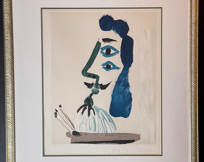 Picasso, "Le Peintre Et Sa Palette," Limited Edition Signed