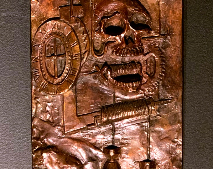 Vladimir Kush Bronze bas-relief Signed / Dated 2000 lower right. Edition 5/6