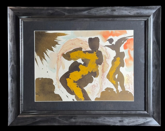 SALVADOR DALI -Biblia Sacra "Martyrs of Faith"  1967 I surrender my soul and body for the laws of my country