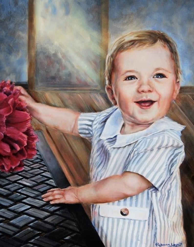 Custom Portrait, Oil Portrait, Paintings on Commission, Painting From Photo, Commission Painting