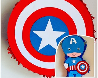 Captain America Pinata, Captain shield Piñata