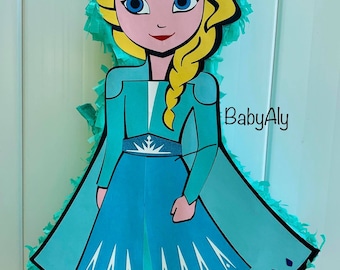 Princesa Elsa Pinata Congelada