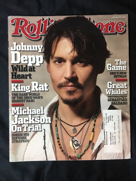 2005 Rolling Stone Johnny Depp Etsy