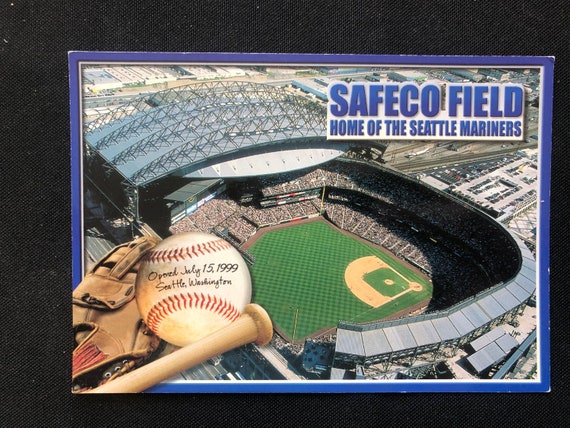 Safeco Field Stadium Postcard Seattle Mariners 