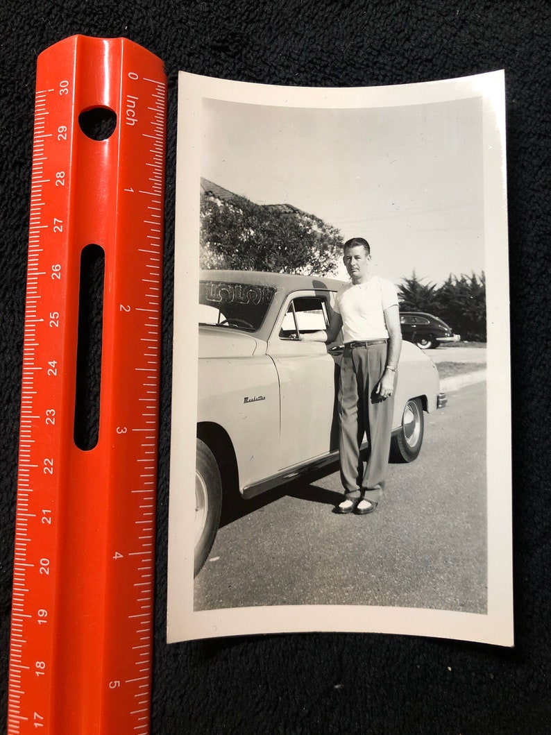 Vintage Dads New Car Photo | Etsy