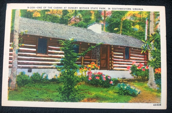 Vintage Hungry Mother State Park In Southwestern Virginia Etsy