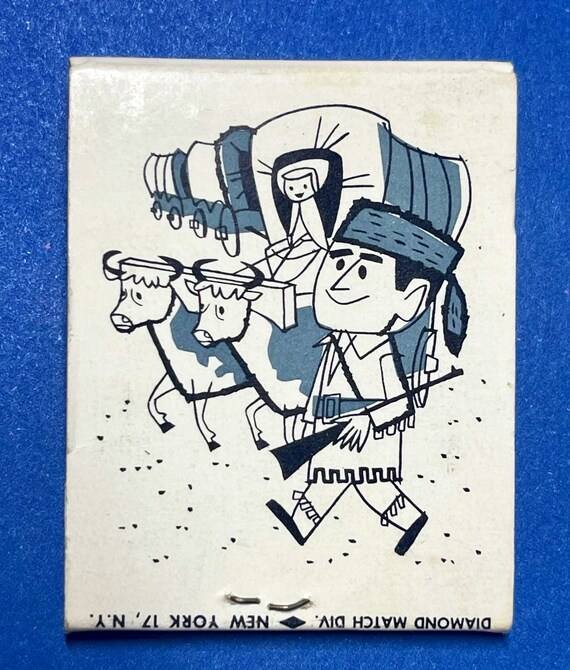 Vintage the Old West Matches Etsy
