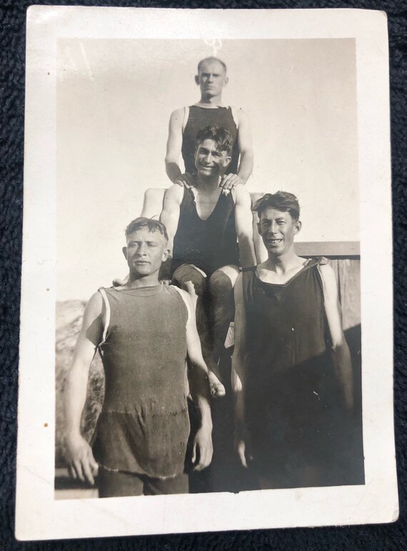 antique swimsuit