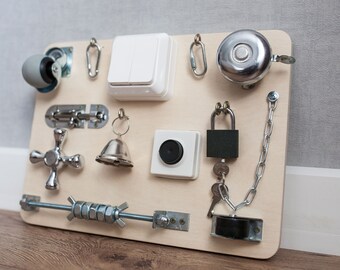 locks and latches activity board