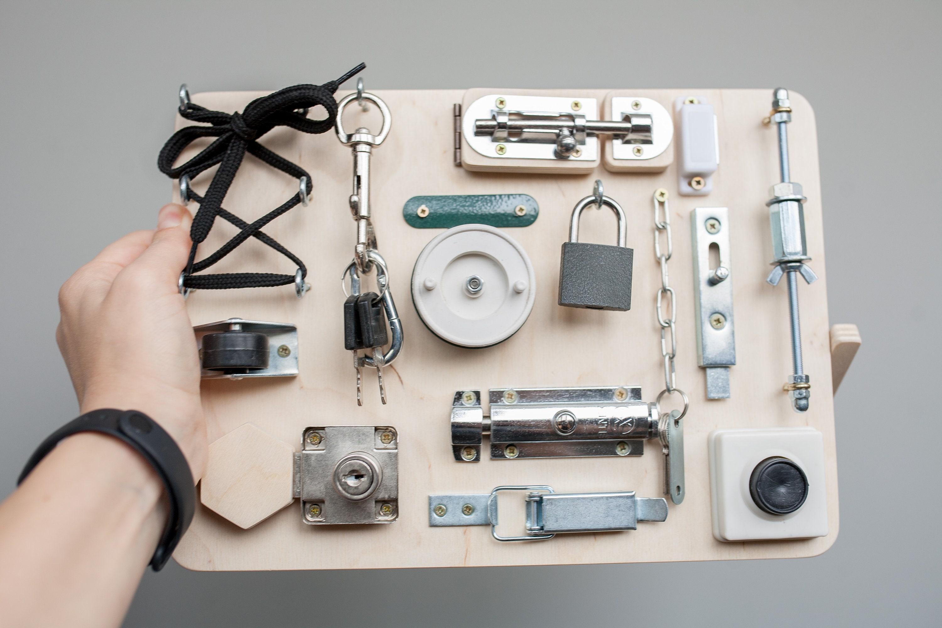 Busy Board Busy Board Toddler Travel Busy Board Activity Etsy