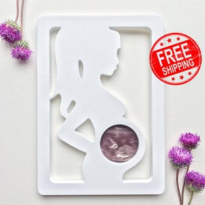 Ramka do USG, Ramka dla noworodka, Prezent dla nowej mamy, Prezent na baby shower, Ujawnienie płci dziecka, Prezent dla przyszłej mamy, Prezent dla kobiety w ciąży, Ramka do USG, Ramka dla noworodka