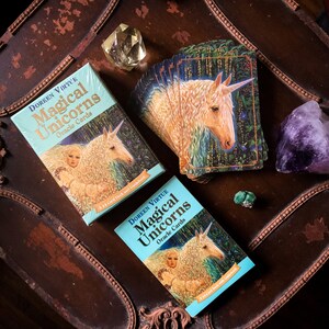 Magical Unicorns Oracle Card Deck With Physical Guidebook by