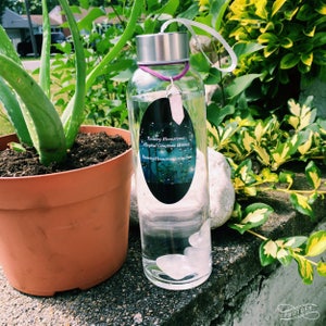 Clear Quartz, Crystal Water Bottle