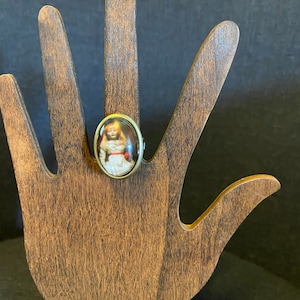 Annabelle Doll Ring for Haunted Doll fans of Horror Dolls