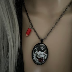 Annabelle Doll Necklace For Haunted Doll For Horror Lovers