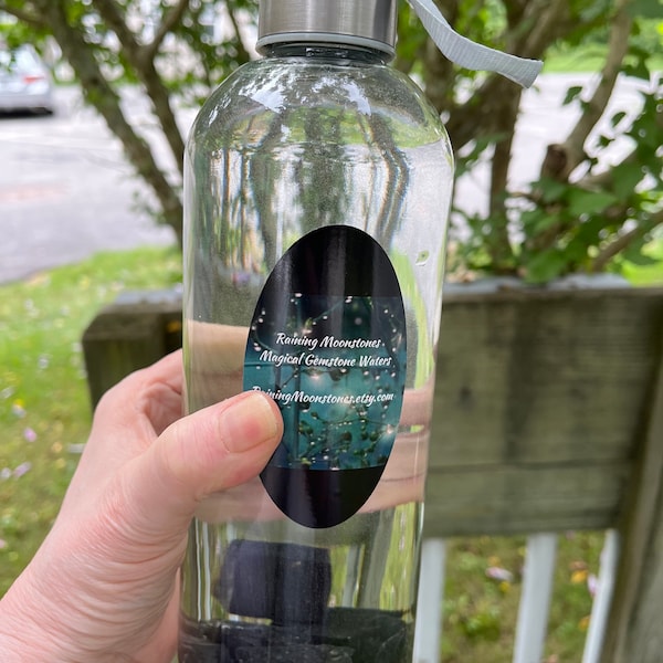 Crystal Water Bottle Etsy