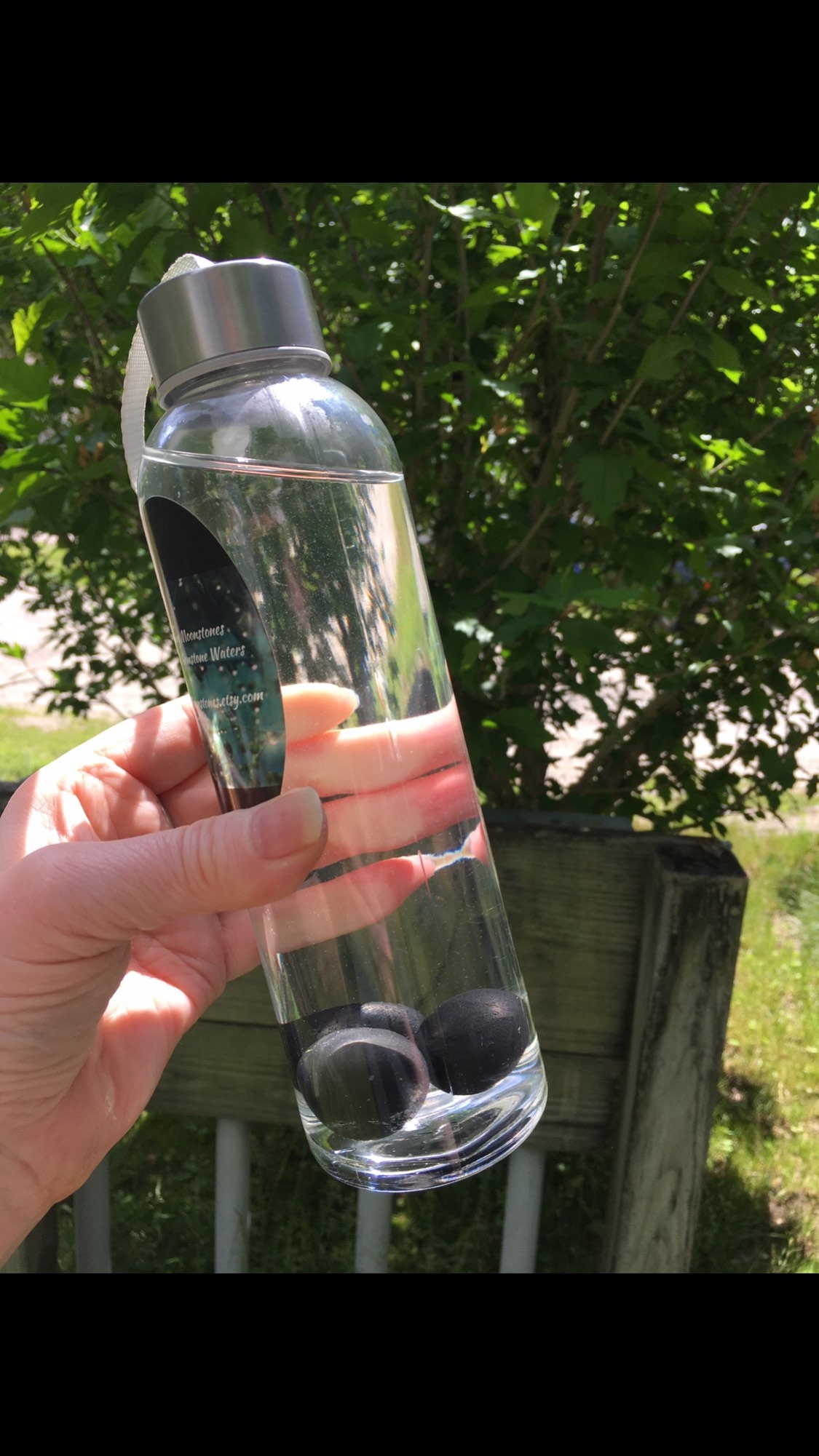 Shungite Crystal Water Bottle Etsy