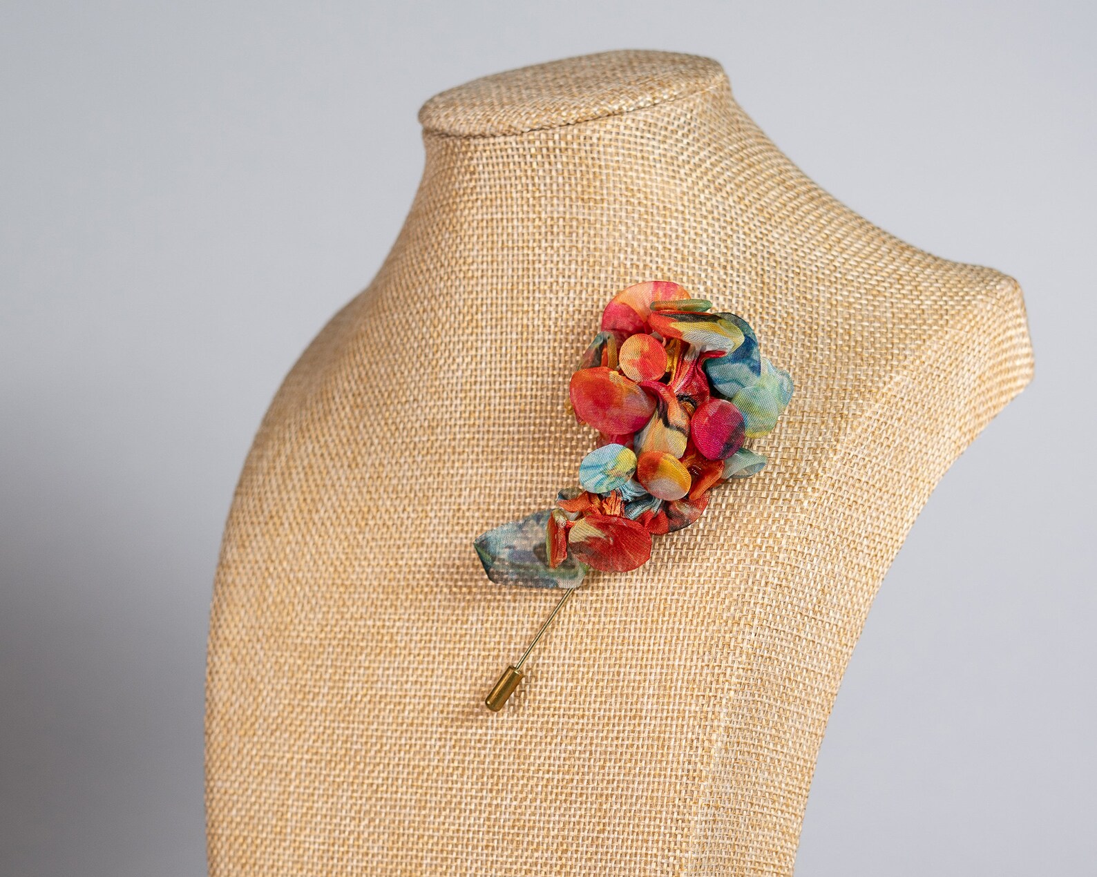 Statement Brooch Pin For Women Brooch Accessory Colorful Etsy