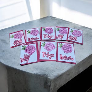Handmade card set 8 cards and envelopes