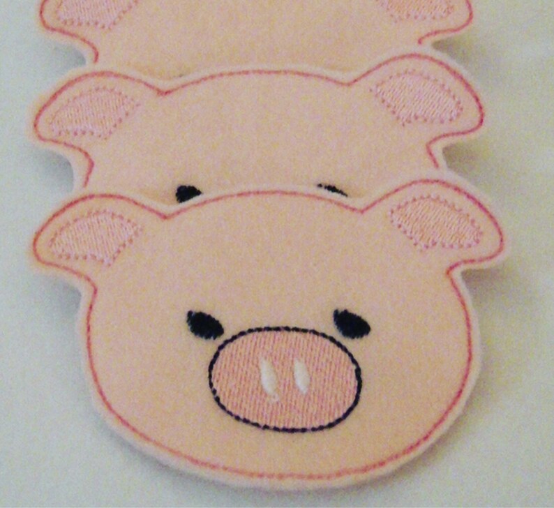 Little Piggie Cup Holder Coasters Pig Themed Party Favor Table Etsy