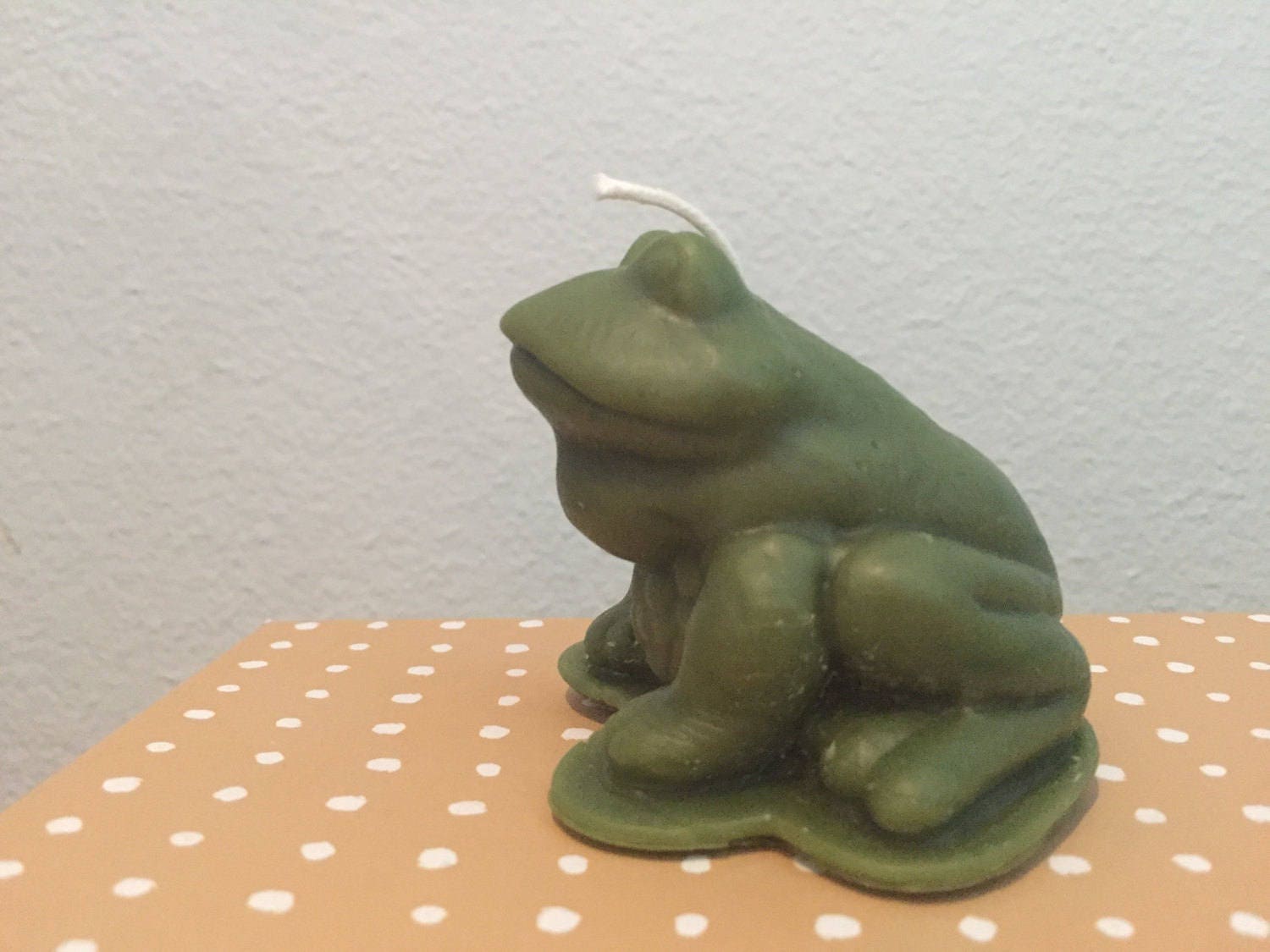 Frog candle Etsy